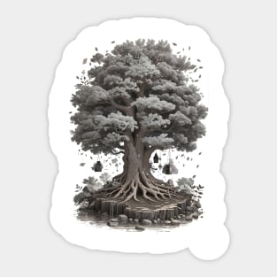 Mystical tree Sticker